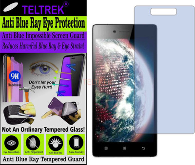 TELTREK Tempered Glass Guard for LENOVO Z90A40 (VIBE SHOT) (Impossible UV AntiBlue Light)(Pack of 1)