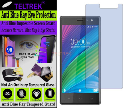 TELTREK Tempered Glass Guard for LAVA X38 (Impossible UV AntiBlue Light)(Pack of 1)