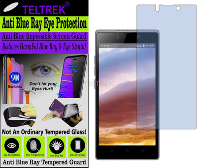 TELTREK Tempered Glass Guard for LYF WIND 7S (Impossible UV AntiBlue Light)(Pack of 1)