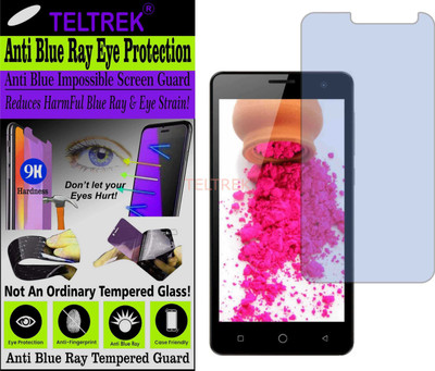 TELTREK Tempered Glass Guard for ITEL IT1508 (Impossible UV AntiBlue Light)(Pack of 1)