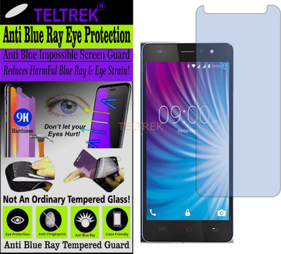 TELTREK Tempered Glass Guard for LAVA X50 (Impossible UV AntiBlue Light)(Pack of 1)