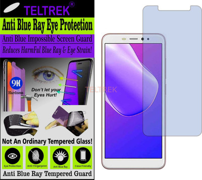 TELTREK Tempered Glass Guard for ITEL S42 (Impossible UV AntiBlue Light)(Pack of 1)