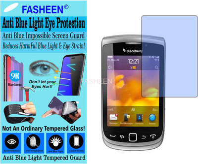 Fasheen Tempered Glass Guard for BLACKBERRY 9810 (Impossible UV AntiBlue Light)(Pack of 1)