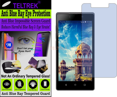 TELTREK Tempered Glass Guard for LYF C459 (Impossible UV AntiBlue Light)(Pack of 1)