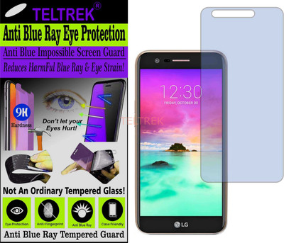 TELTREK Tempered Glass Guard for LG K10 (2017) (Impossible UV AntiBlue Light)(Pack of 1)
