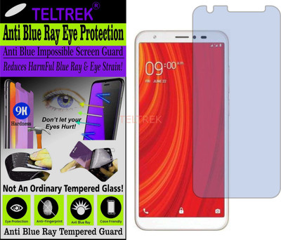 TELTREK Tempered Glass Guard for LAVA Z61 (Impossible UV AntiBlue Light)(Pack of 1)