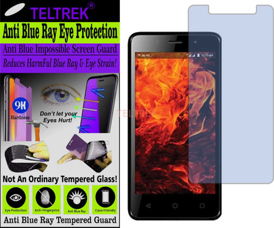 TELTREK Tempered Glass Guard for LYF FLAME 1 (Impossible UV AntiBlue Light)(Pack of 1)