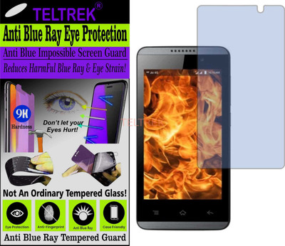 TELTREK Tempered Glass Guard for LYF FLAME 3 (Impossible UV AntiBlue Light)(Pack of 1)