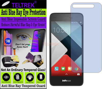 TELTREK Tempered Glass Guard for INFOCUS M350 (Impossible UV AntiBlue Light)(Pack of 1)