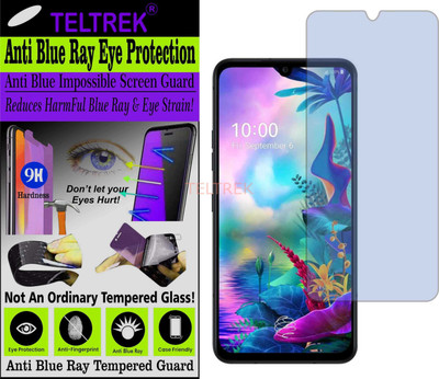 TELTREK Tempered Glass Guard for LG G8X THINQ (Impossible UV AntiBlue Light)(Pack of 1)