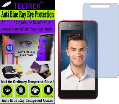 TELTREK Tempered Glass Guard for ITEL A23 (Impossible UV AntiBlue Light)(Pack of 1)