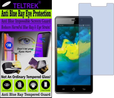 TELTREK Tempered Glass Guard for JIO LYF WATER 10 (Impossible UV AntiBlue Light)(Pack of 1)