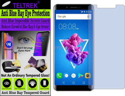 TELTREK Tempered Glass Guard for IVOOMI I1 (Impossible UV AntiBlue Light)(Pack of 1)