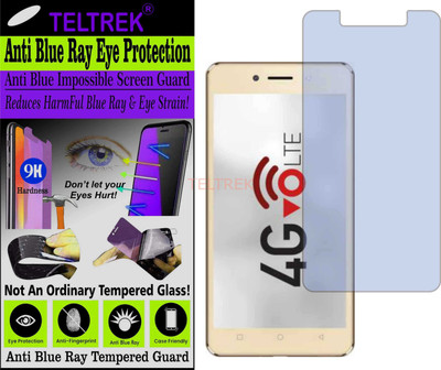 TELTREK Tempered Glass Guard for ITEL WISH A41 PLUS (Impossible UV AntiBlue Light)(Pack of 1)