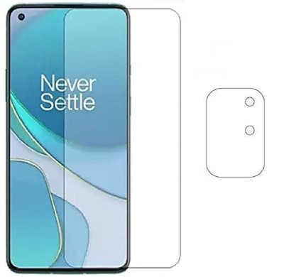 ISAAK Tempered Glass Guard for OnePlus 8T, OnePlus 8T 5G Tempered Glass & Back Camera Lens Protector (Combo Pack)(Pack of 1)