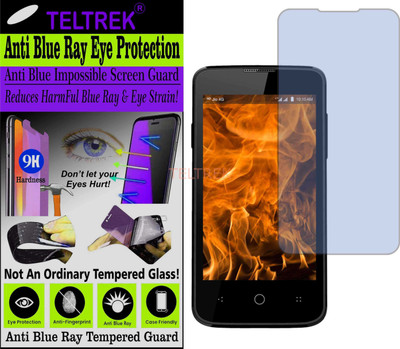 TELTREK Tempered Glass Guard for RELIANCE JIO LYF FLAME 5 (Impossible UV AntiBlue Light)(Pack of 1)