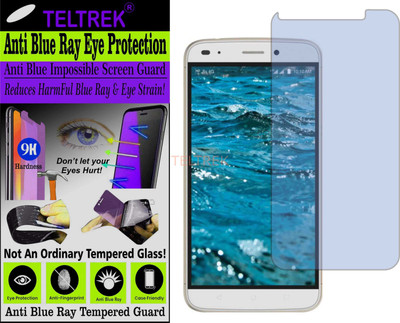 TELTREK Tempered Glass Guard for RELIANCE JIO LYF WATER 9 (Impossible UV AntiBlue Light)(Pack of 1)