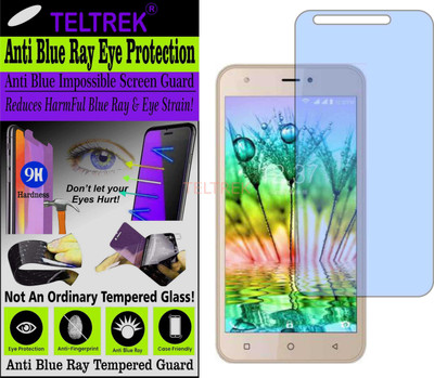 TELTREK Tempered Glass Guard for INTEX AQUA NOTE 5.5 (Impossible UV AntiBlue Light)(Pack of 1)