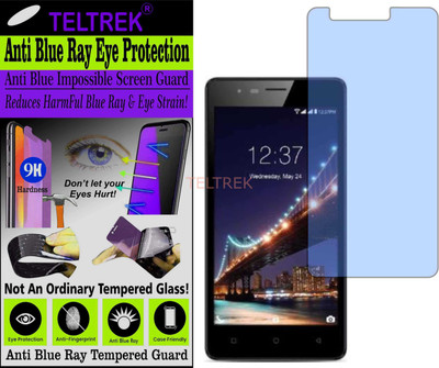 TELTREK Tempered Glass Guard for INTEX LIONS 2 (Impossible UV AntiBlue Light)(Pack of 1)