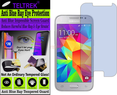 TELTREK Tempered Glass Guard for SAMSUNG G360H (GALAXY CORE PRIME) (Impossible UV AntiBlue Light)(Pack of 1)