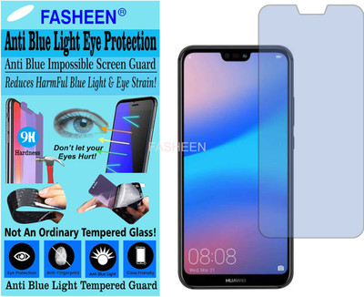 Fasheen Tempered Glass Guard for HONOR P20 LITE (Impossible UV AntiBlue Light)(Pack of 1)