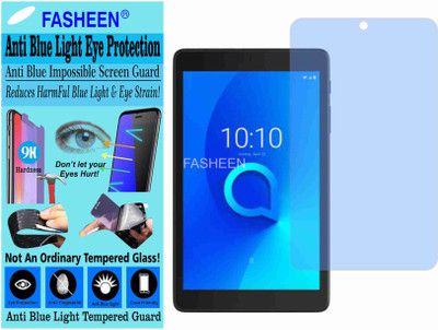 Fasheen Tempered Glass Guard for ALCATEL 3T 8 (Impossible UV AntiBlue Light)(Pack of 1)