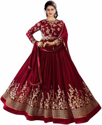Ethnic Yard Anarkali Gown Price in India - Buy Ethnic Yard Anarkali Gown  online at 