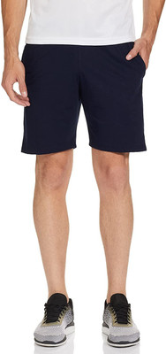 Jonney Solid Men Blue Regular Shorts