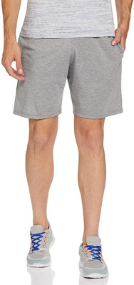 Jonney Solid Men Grey Regular Shorts