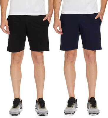 Jonney Solid Men Multicolor Regular Shorts