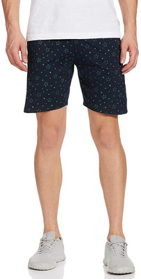 Jonney Printed Men Blue Regular Shorts