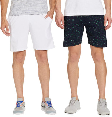 Jonney Solid Men Multicolor Regular Shorts
