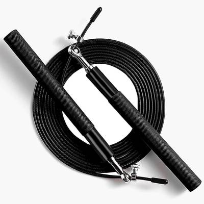 ADONYX Aluminum handle steel wire skipping rope fitness equipment Speed Skipping Rope