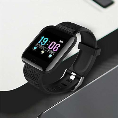 Malhotra enterprises IDS116 SMART BRACELET WATCH IT SUPPORTS ONLY NOTIFICATION Smartwatch(Black Strap, Free Size)