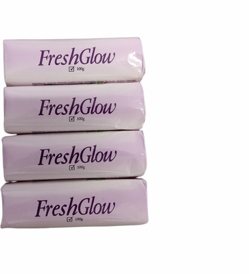Godrej FRESH GLOW 100GM SOAP PACK OF 4(4 x 100 g)
