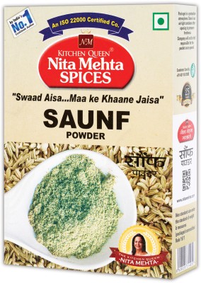 KITCHEN QUEEN NITA MEHTA Saunf Powder | Very Helpful Ground Spice | improve Digestions(100 g)