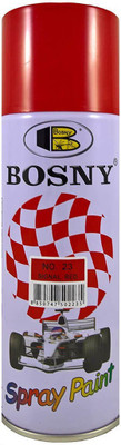 Bosny ( Signal Red- shade code -23 ) Red Spray Paint 400 ml(Pack of 1)