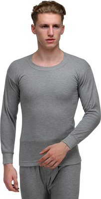 ALFA BodyWarmer Winter Wear Solid Men Top Thermal