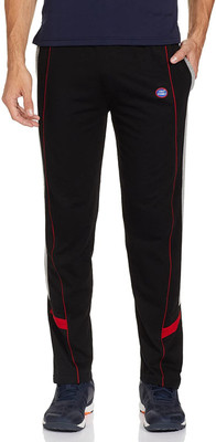 Jonney Solid Men Black Track Pants