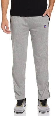 Jonney Solid Men Grey Track Pants