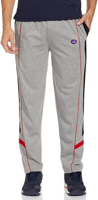 Jonney Striped Men Grey Track Pants
