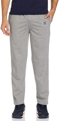 Jonney Solid Men Grey Track Pants
