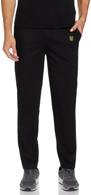 Jonney Solid Men Black Track Pants