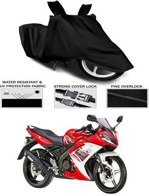 Ascension Two Wheeler Cover for Yamaha(YZF R15 S, Black)