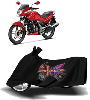 Mortal Royale Waterproof Two Wheeler Cover for Hero(CBZ Extreme, Black)