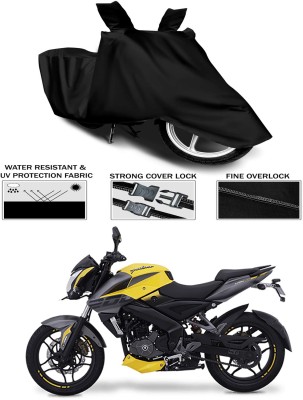 Ascension Two Wheeler Cover for Bajaj(Pulsar NS 200, Black)