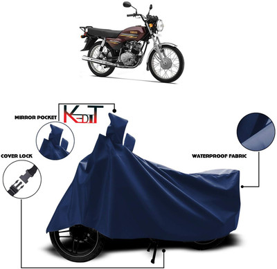 KEDIT Two Wheeler Cover for Universal For Bike(Crux, Blue)