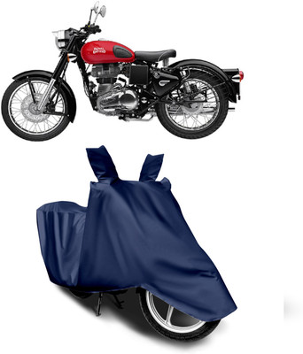 JEHOVA Two Wheeler Cover for Royal Enfield(Classic 350, Blue)