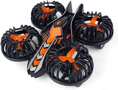 QBIC Terminator Quad Copter Aircraft Friction Powered Inertia Four Axis Force Vehicle Toy with for Kids(Multicolour)