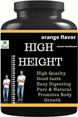 Secure Healthcare high height orange flavor height gainer pack of 1(0.1 kg)